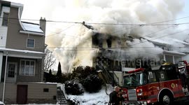 Duplex fire Coal Township, Pa