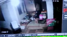 Officials caught stealing liquor from control room in central India