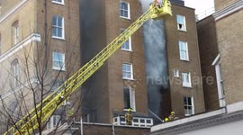 Fire In west london