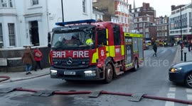 Fire In west london