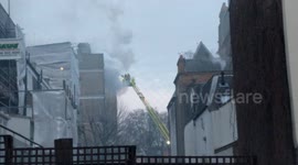 Fire In west london