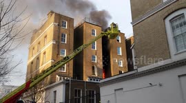 Crews respond to fire in West London