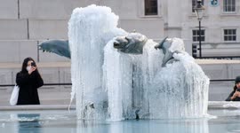 London continues to experience big freeze this week after remnants of Storm Darcy lingers.