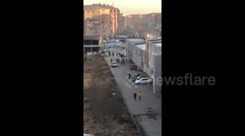 Explosion of shopping center in Vladikavkaz (Russia)