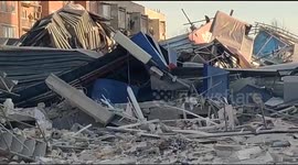 Explosion leaves supermarket in ruins in southern Russian city