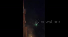 China: Chinese New Year Celebrated In Inner Mongolia With Fireworks