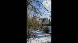 Castle under the snow