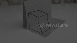 Magic paper 3d Cube
