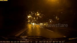 TAXI DASH CAM... 'I've got a knife'
