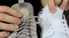Serbian Salesman explains the difference between an original and a fake sneakers
