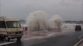 Storm Darcy Hits Torbay Coast