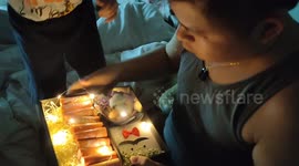 Malaysian wife gifts her hubby MONEY for Valentine's Day