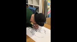 That harry vibe drawing vid