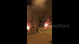Thirteen arrested after clashes at police brutality protest in southern Spain