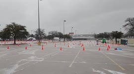 St. John's Covid-19 testing site, Austin Texas
