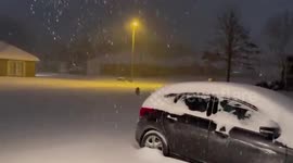 US: Historic Arctic Blast Brings Heavy Snowfall To Texas 2