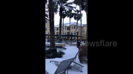 US: Historic Arctic Blast Brings Heavy Snowfall To Texas 7