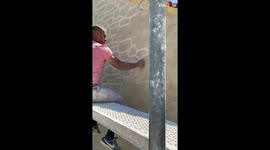 French stone artist goes viral on TikTok with intricate patterns