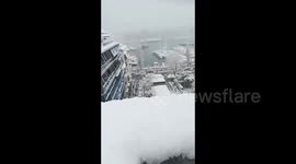 Greece: Snow Blankets Greater Athens Region 4