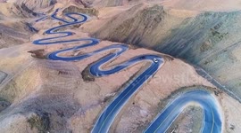 Spectacular footage showcases winding road with 600 hairpin turns in China