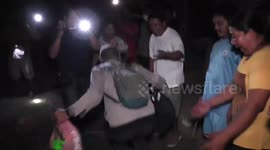King cobra 14ft long caught under family’s home