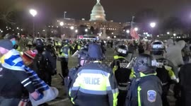 Kettle formed at United States capitol insurrection janauary 6th