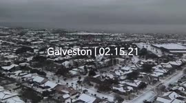 Texas Winter Storm - The Day After | Galveston