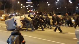 Riot erupts in Barcelona in wake of Spanish rapper's arrest