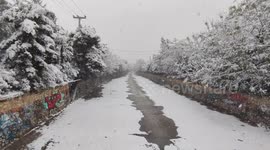 Greece: Snow Blankets Greater Athens Region 13