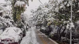 Greece hit by heaviest snowfall in 12 years