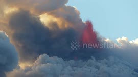 Mount Etna amazing explosive activity