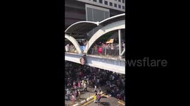 Myanmar: Feb 17 Protests – Thousands Block Major Streets In Yangon