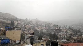 Snow in Jerusalem
