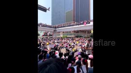 Myanmar: Feb 17 Protests – Thousands Block Major Streets In Yangon 2