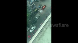 Myanmar: Feb 18 Protests – Trishaws Parade Through Yangon Streets