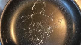 making dog pancake art