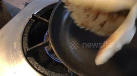 Cat pancakes with no coloring materials