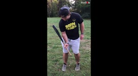 Guy Performs Jaw-Dropping Tricks With Baseball Bat