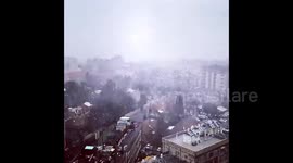 Rare Snow Blankets Jerusalem 2