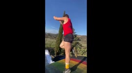 Running on a Rainbow