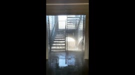 Burst pipe at my apartment in Texas during the winter storm couldn’t be shut off for 12 hours.