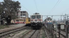 Trains stopped in India as farmers stage protests at stations