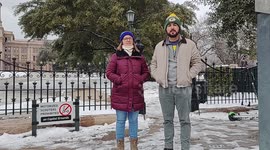 Mexican American couple talk Ted Cruz's visit to Cancun