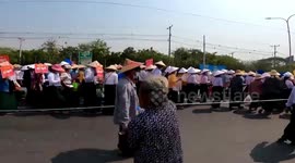 Myanmar: Feb 18 Protests – Demonstrations Continue Amid Threat Of Arrest 2