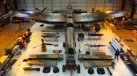 World War II Lancaster bomber's 10-year restoration is a model plane collector's dream