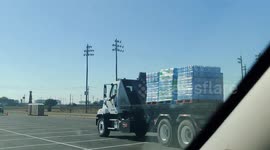 Water Pickup | Galveston | Texas Winter Storm