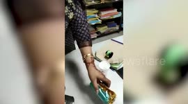 Customs officials seize an iPhone and gold worth over $23,431 in northern India