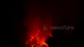 Italy's super powerful eruption of Mount Etna