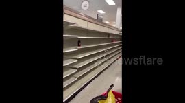US: Empty Supermarket Shelves In Texas After Winter Storm 4