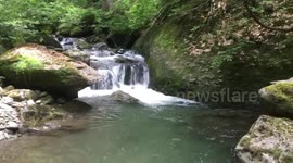 Abkhazia waterfall